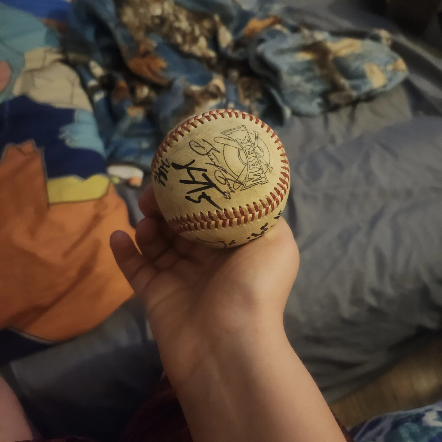 Signed Baseball (white socks) - photo 4