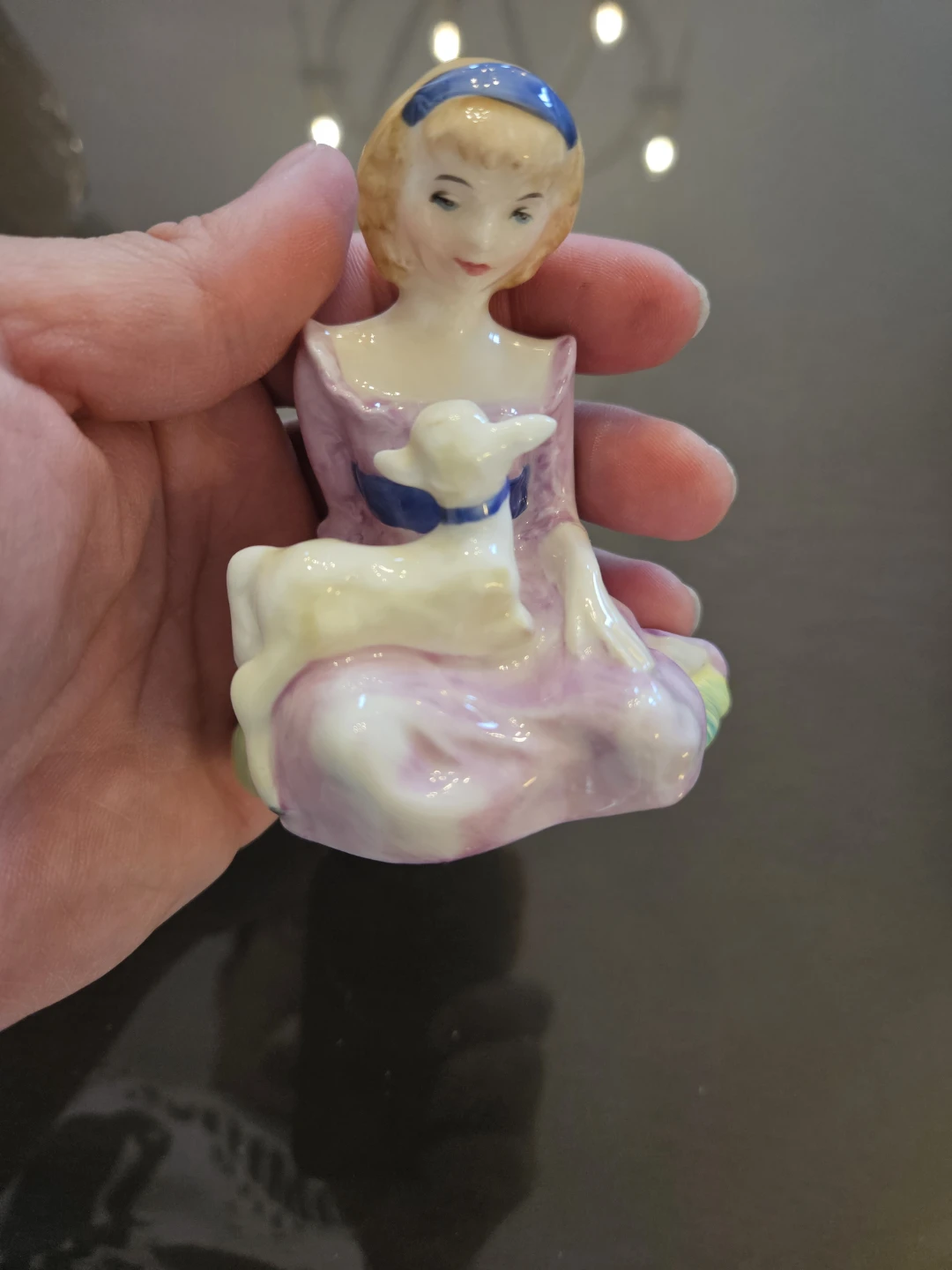 Royal Doulton Mary Had A Little Lamb Figurine HN1848