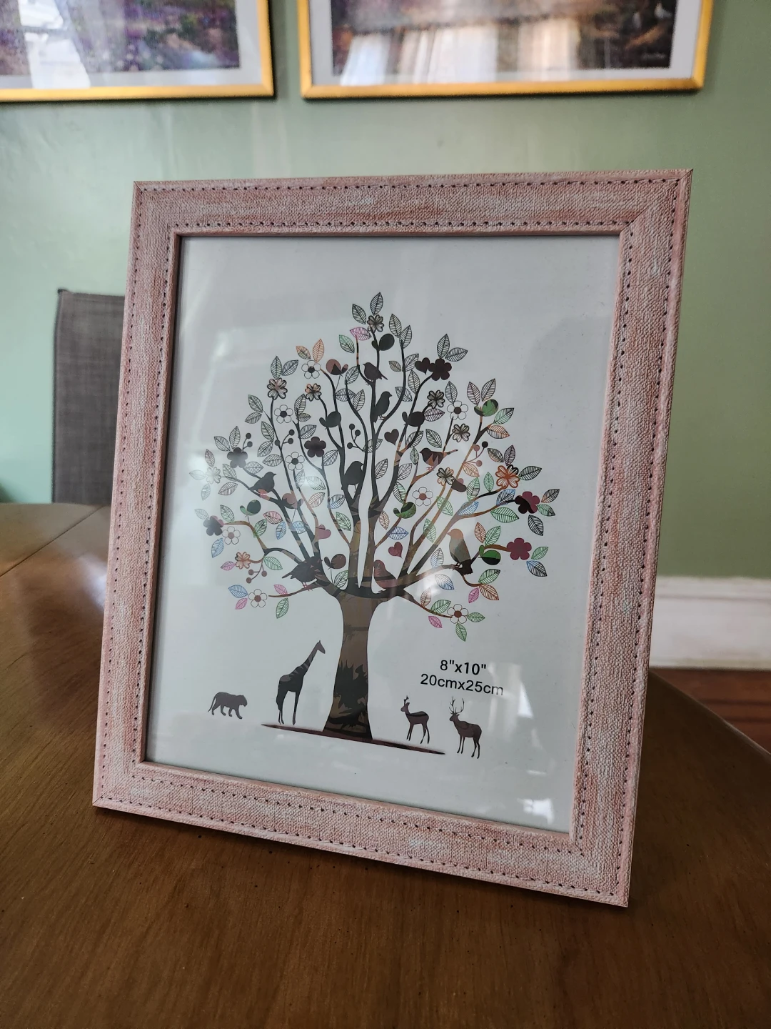 Pink Decorative Picture Frame 8"x10"