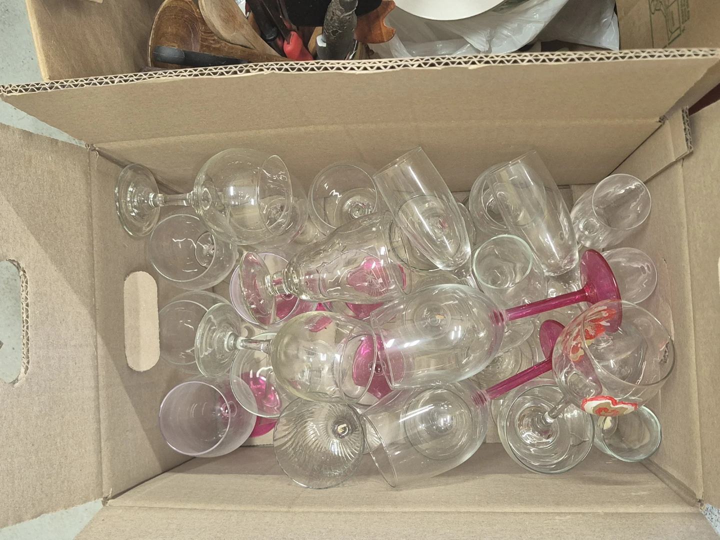 Assorted Wine Glasses