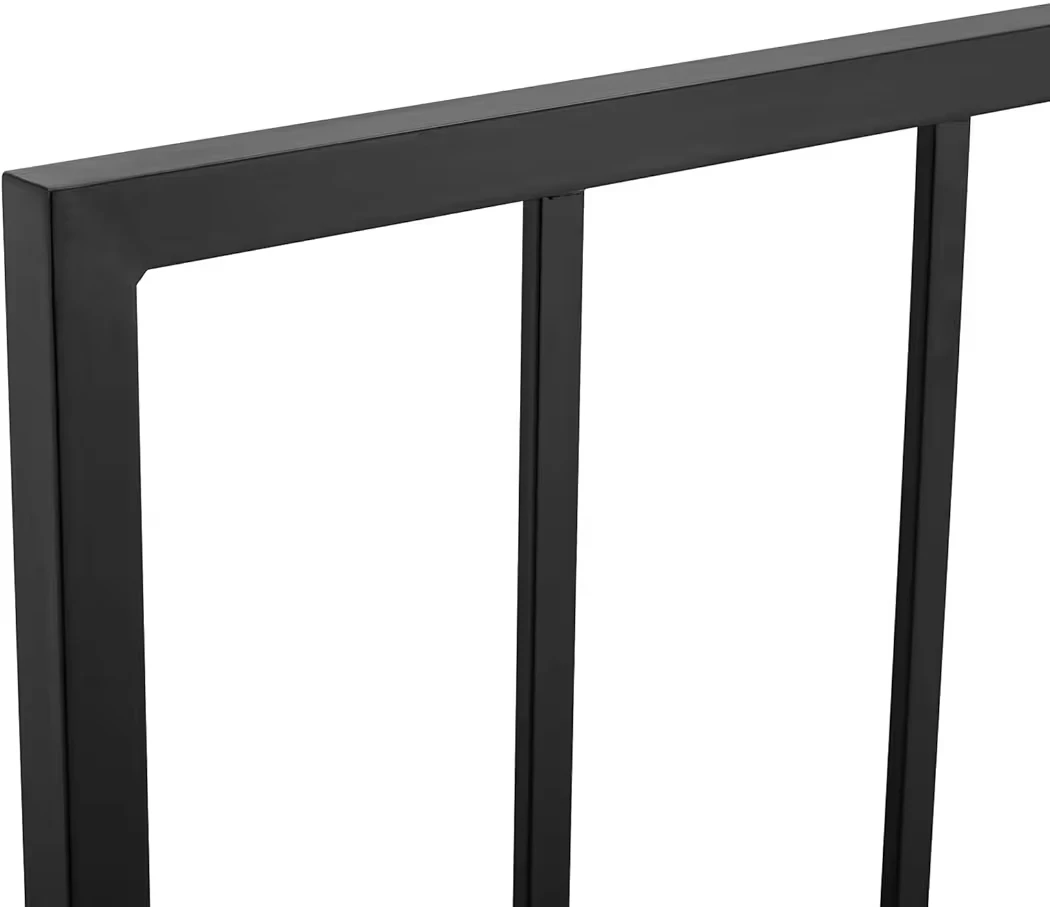 Black Metal Headboard - 54" W x 42.5" H - photo 3