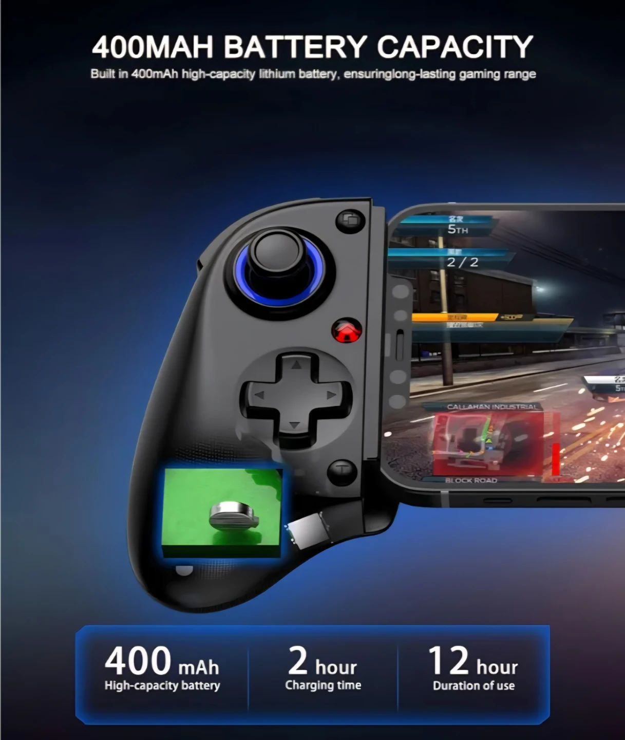 Bluetooth Mobile Game Controller