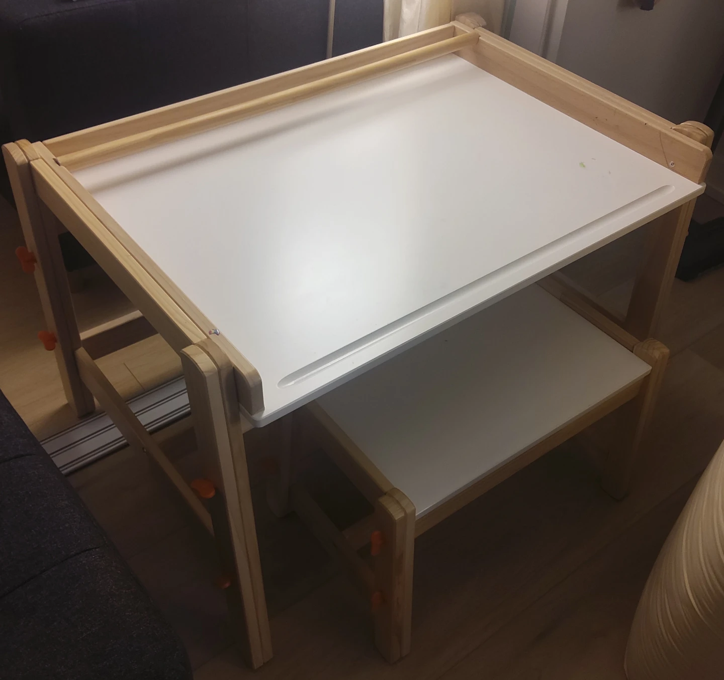 Ikea FLISAT Wooden Kids Desk and Chair Set