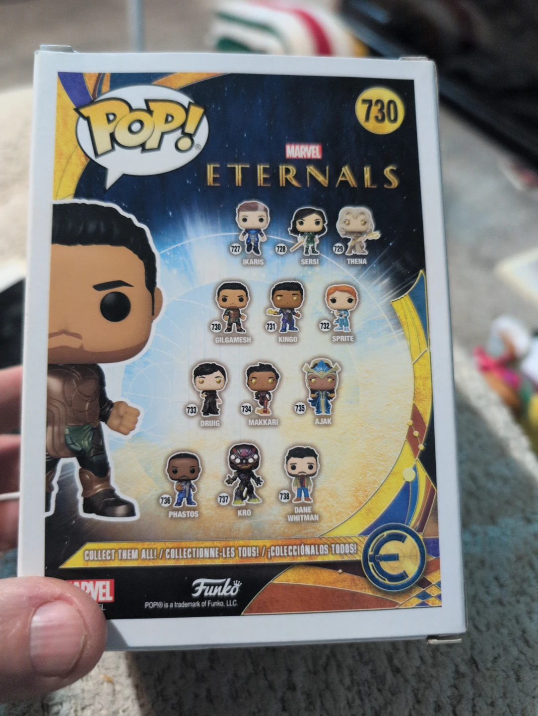 Funko Pop! Marvel Eternals Gilgamesh #730 - photo 2