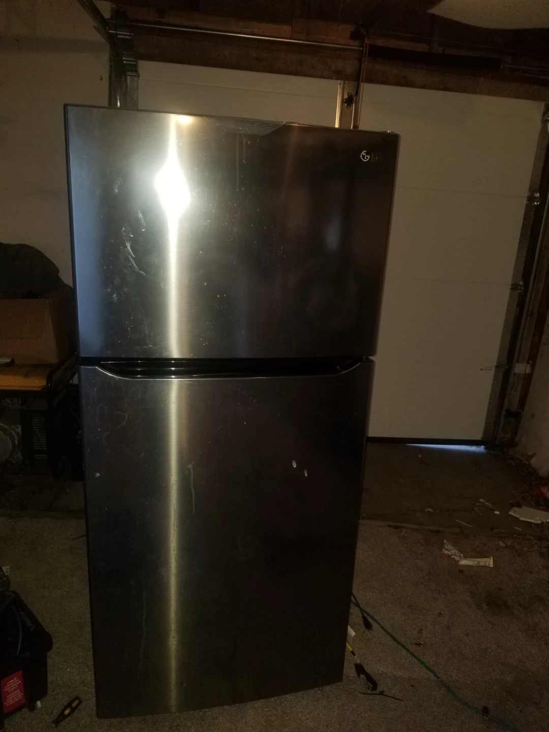LG Stainless Steel Refrigerator - photo 2