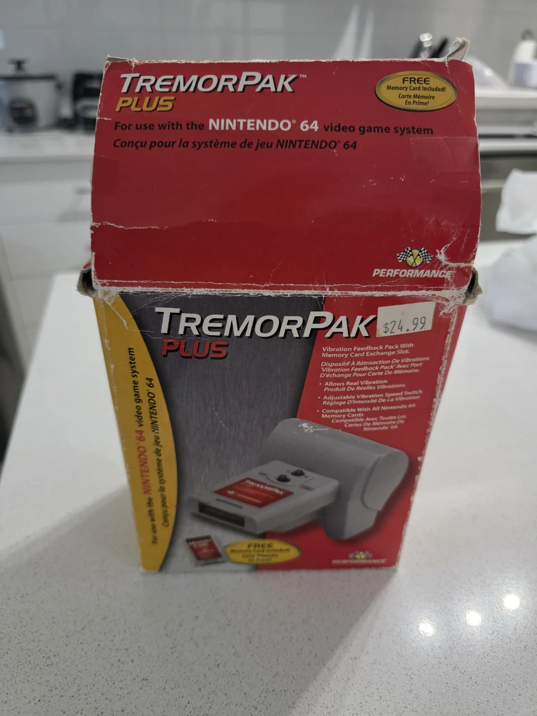 N64 TremorPak Plus for Nintendo 64