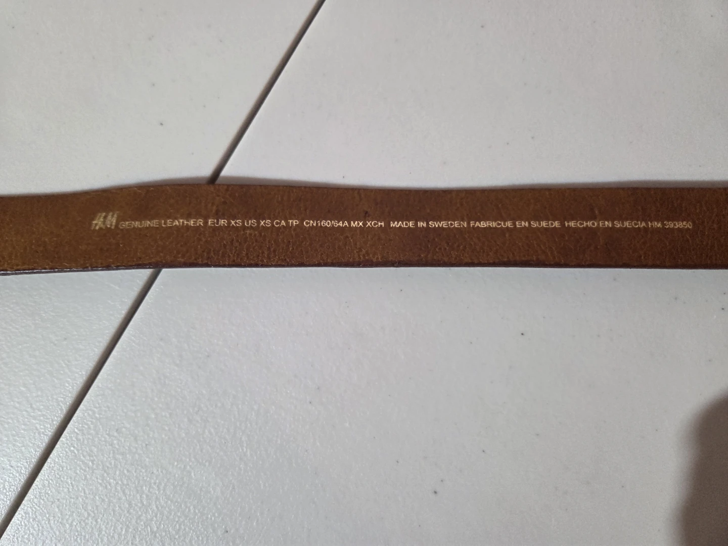 H&M Genuine Leather Belt - XS - photo 2