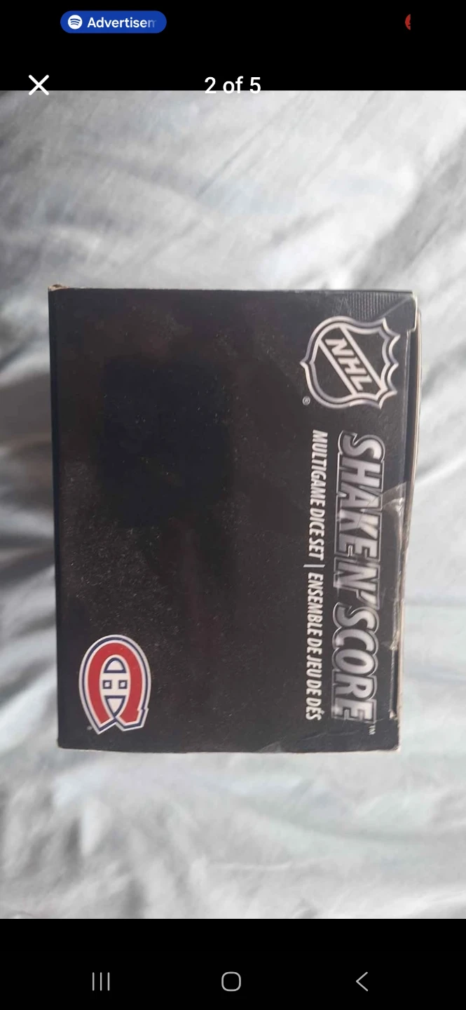 NHL Shake 'n Score Multigame Dice Set - Canadiens - photo 2