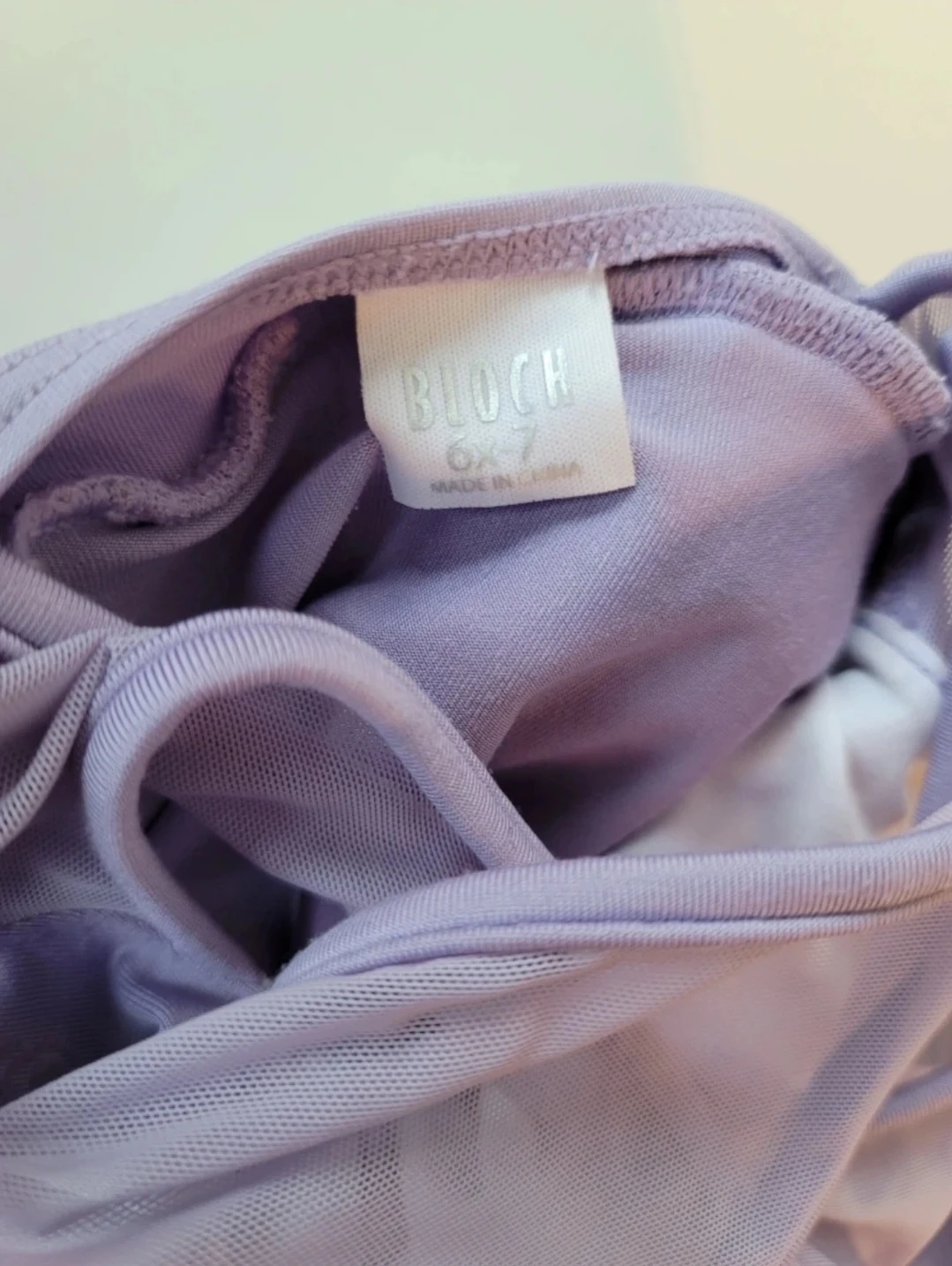 Bloch Ballet Leotard Tutu Dress Lilac Size 6-7 - photo 2