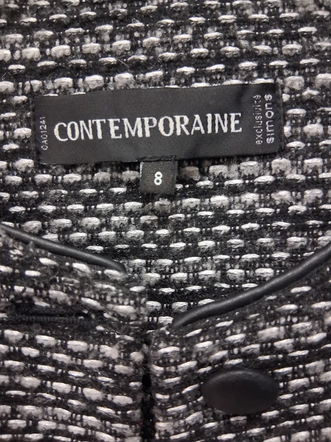 Contemporaine Tweed Jacket and Skirt Set Size 8 - photo 2