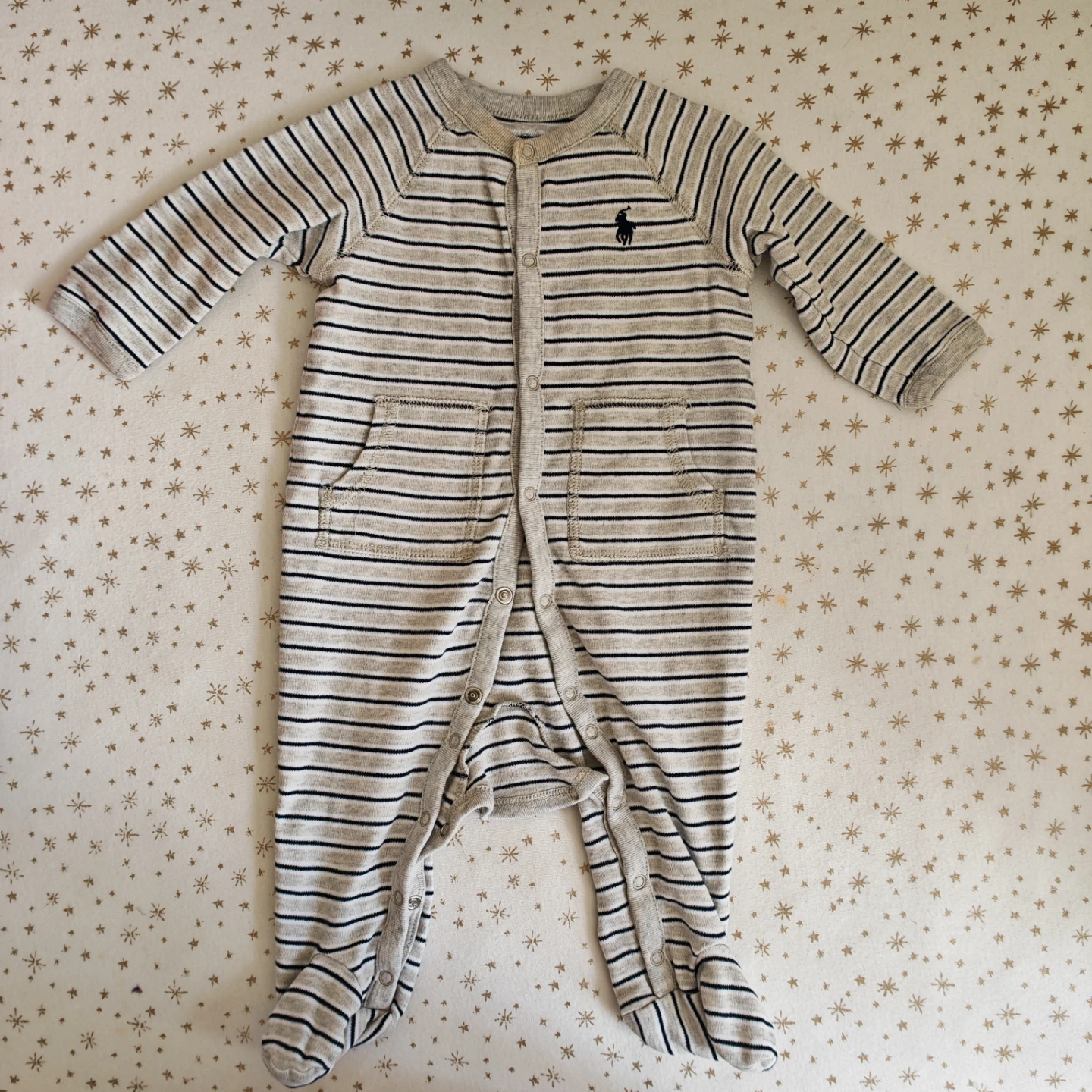 Polo Ralph Lauren Baby Striped Footie Pajamas - photo 3