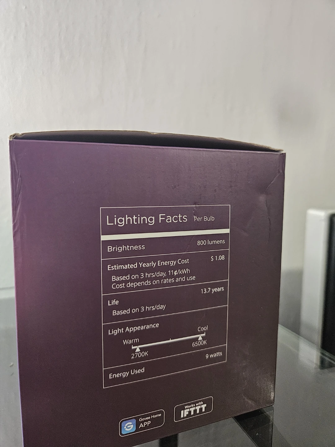Govee RGBWW Smart LED Bulbs (4-Pack) - photo 2
