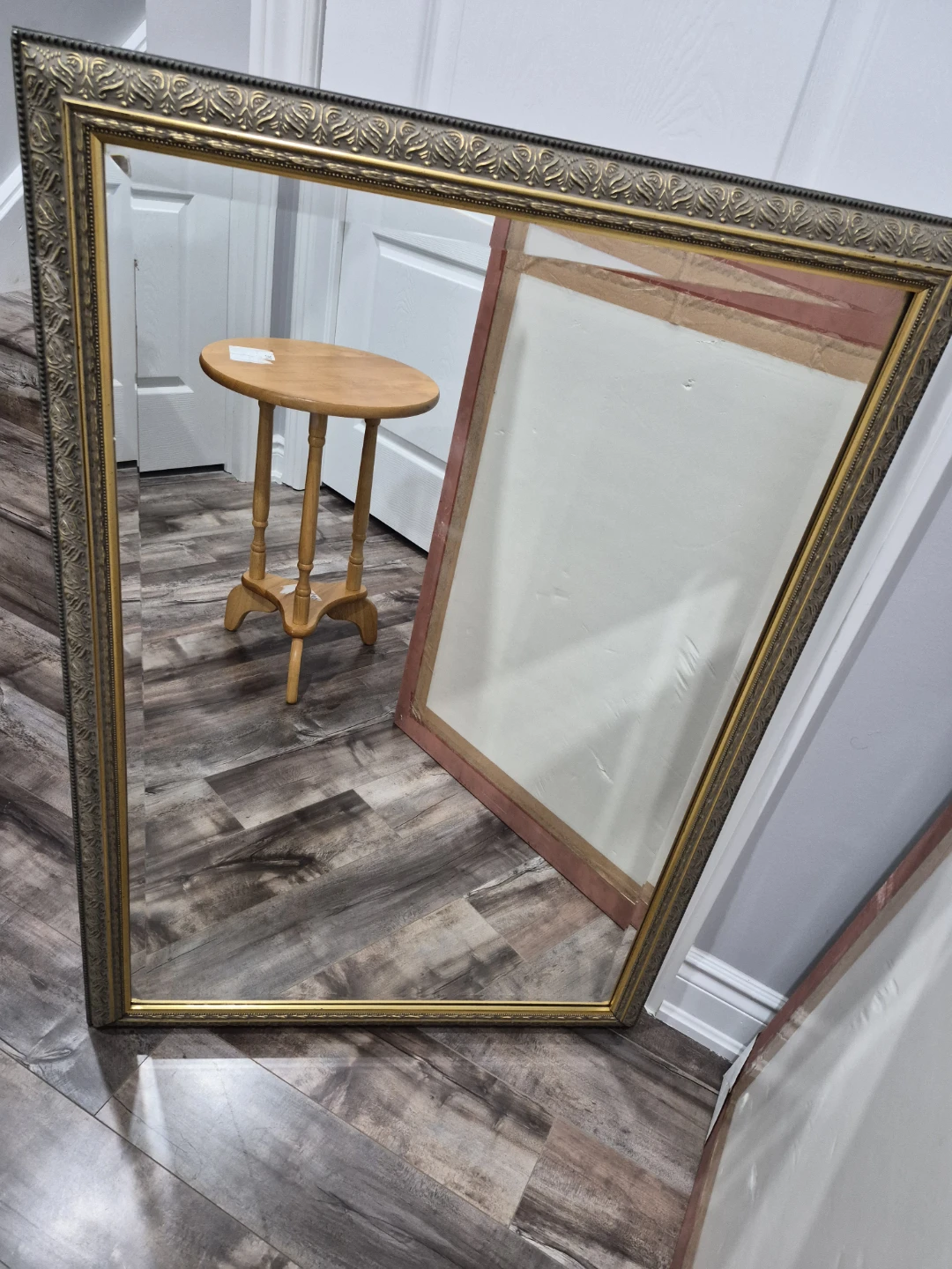 Ornate Gold Framed Mirror