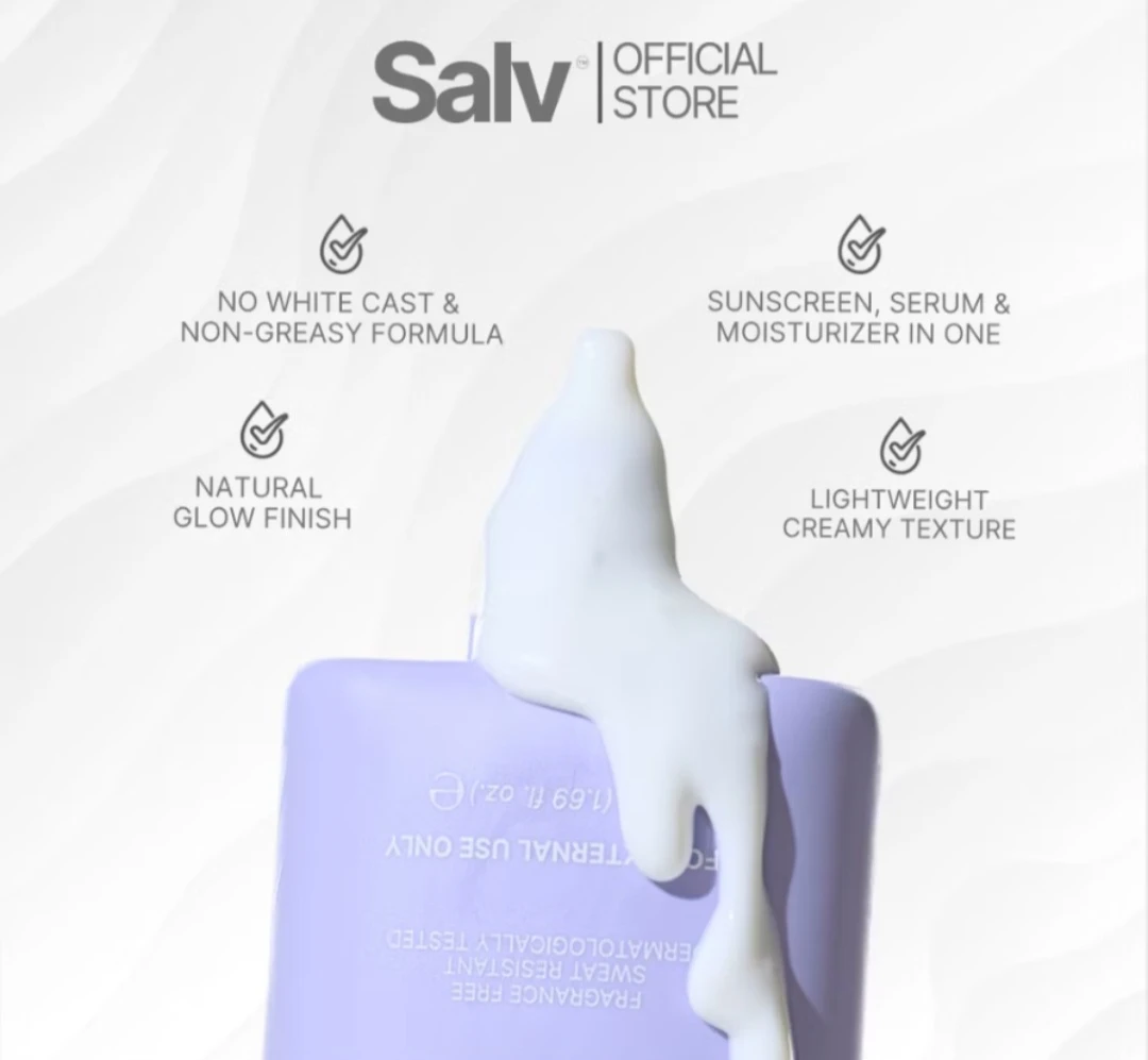 Salvy 3-in-1 Hybrid Sunscreen SPF 50+ PA ++++ - photo 2