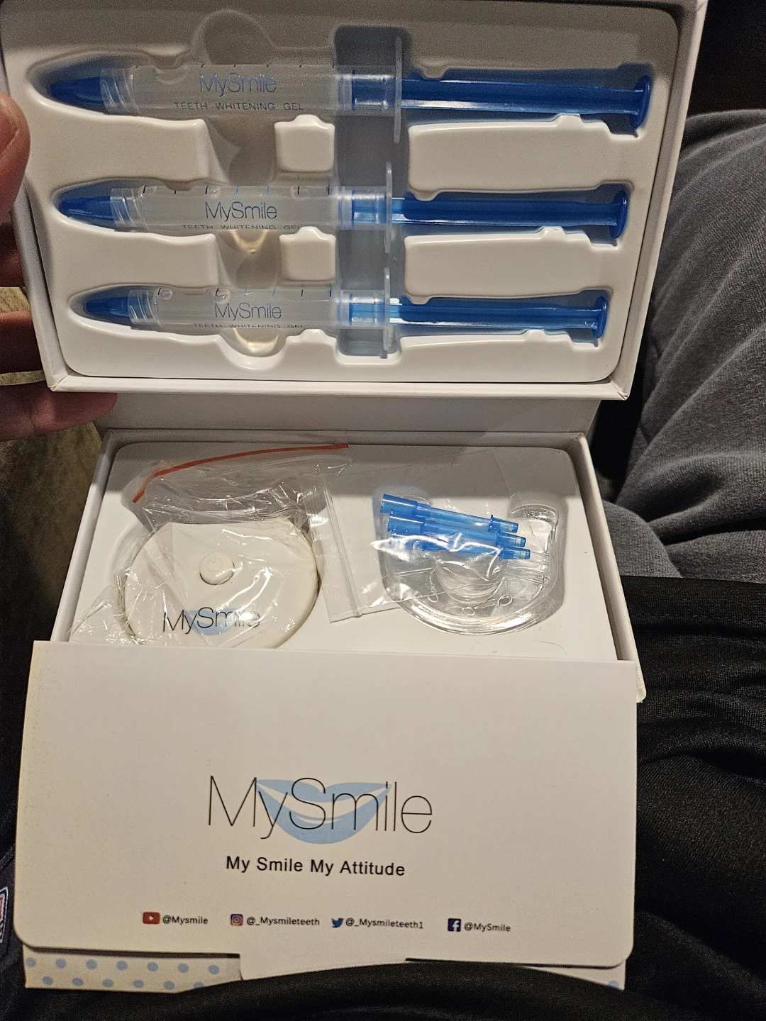 NEW MySmile Teeth Whitening Gel Kit