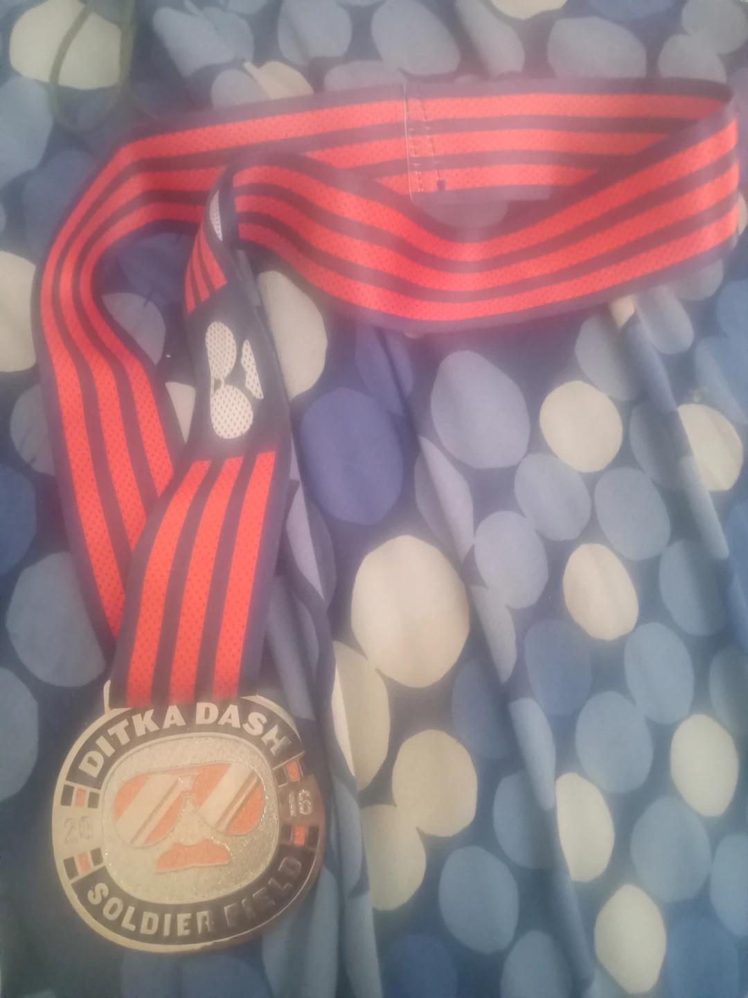 Ditka Dash Soldier Field 2016 Medal