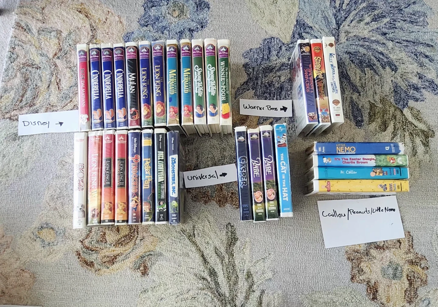 Assorted Disney and Universal VHS Tapes - photo 2