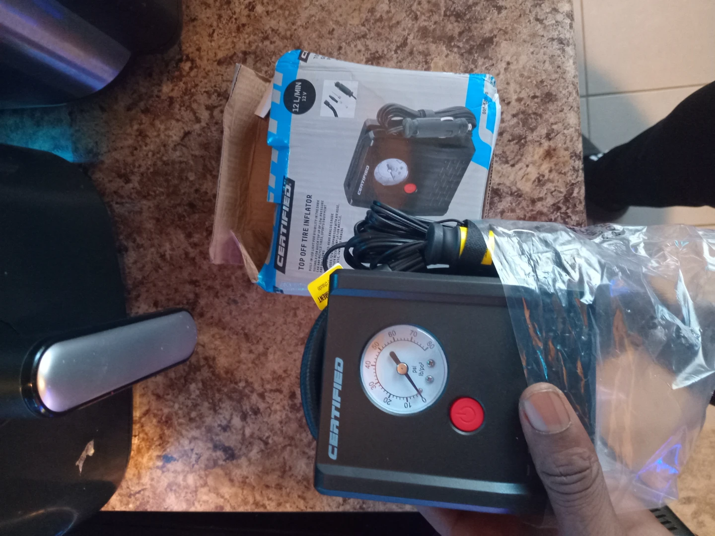 Certified tire inflator