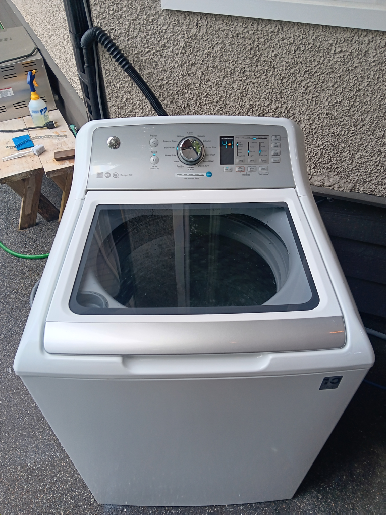 GE Top Load Washing Machine - photo 5