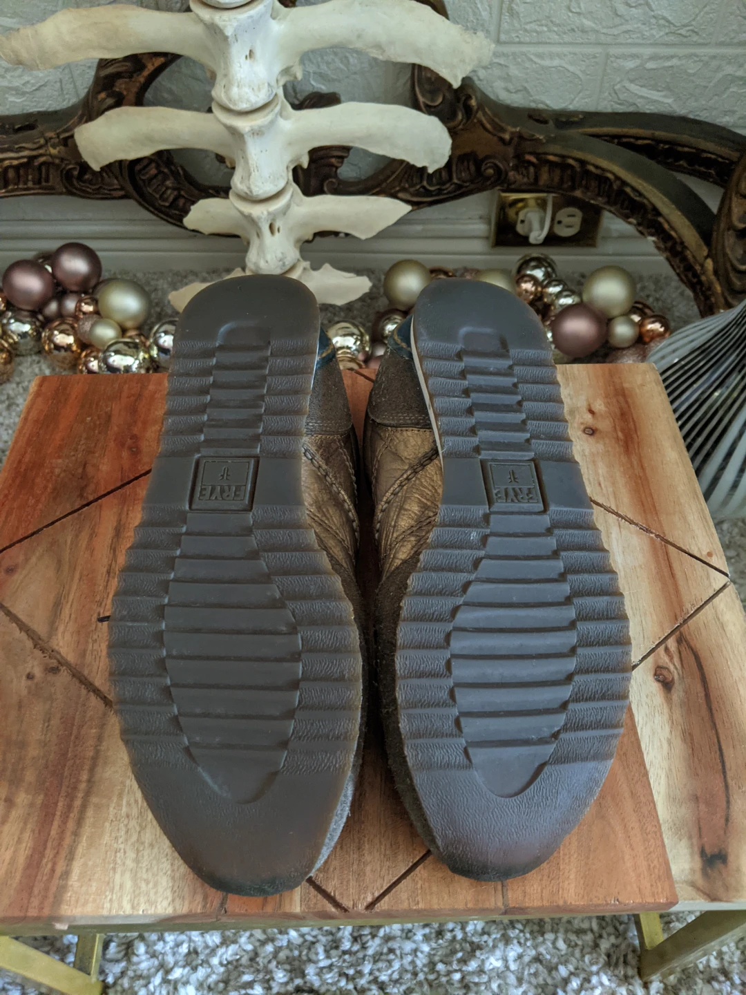 FRYE Brown Spike Sneakers - photo 3