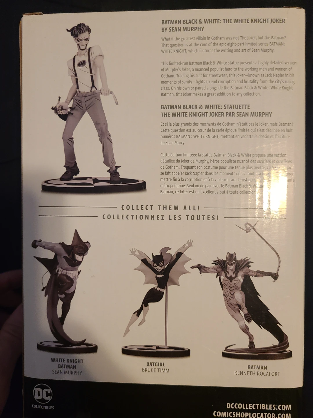 Batman Black & White: The White Knight Joker Statue - photo 3
