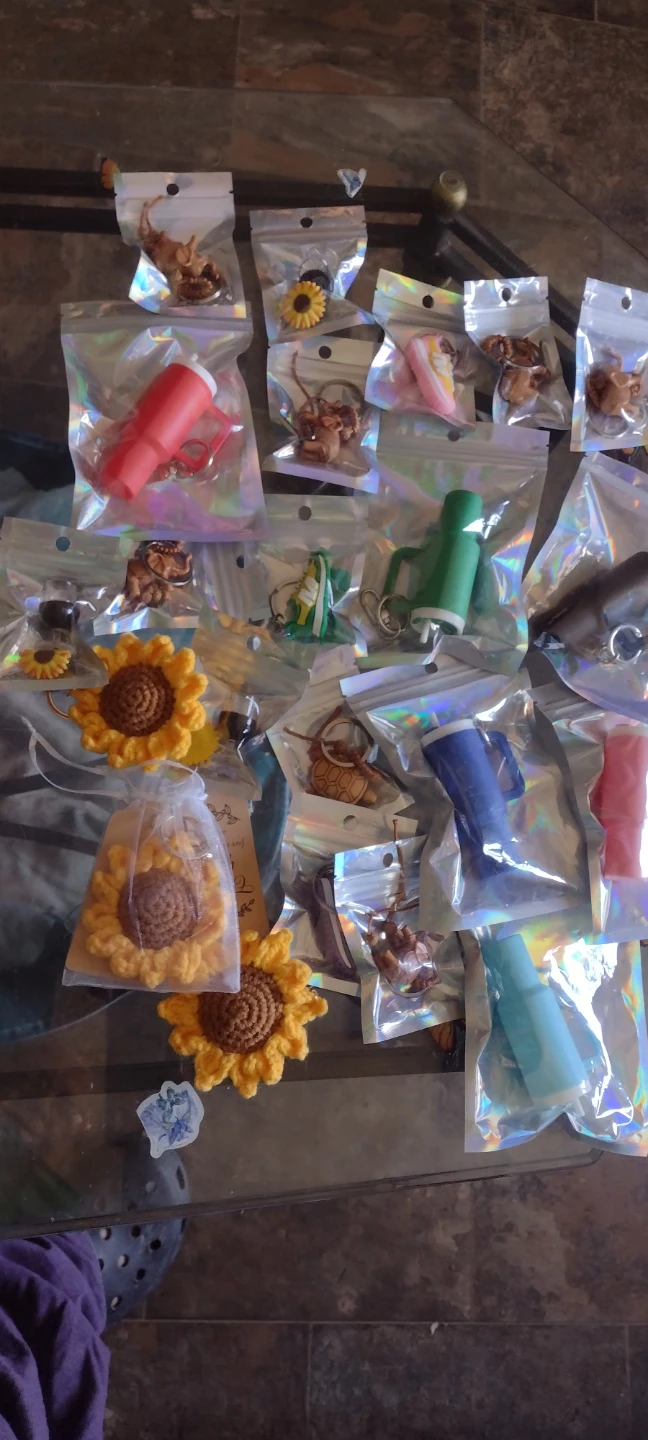 Assorted Keychains and Charms