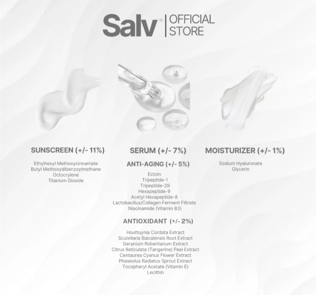 Salvy 3-in-1 Hybrid Sunscreen SPF 50+ PA ++++ - photo 3