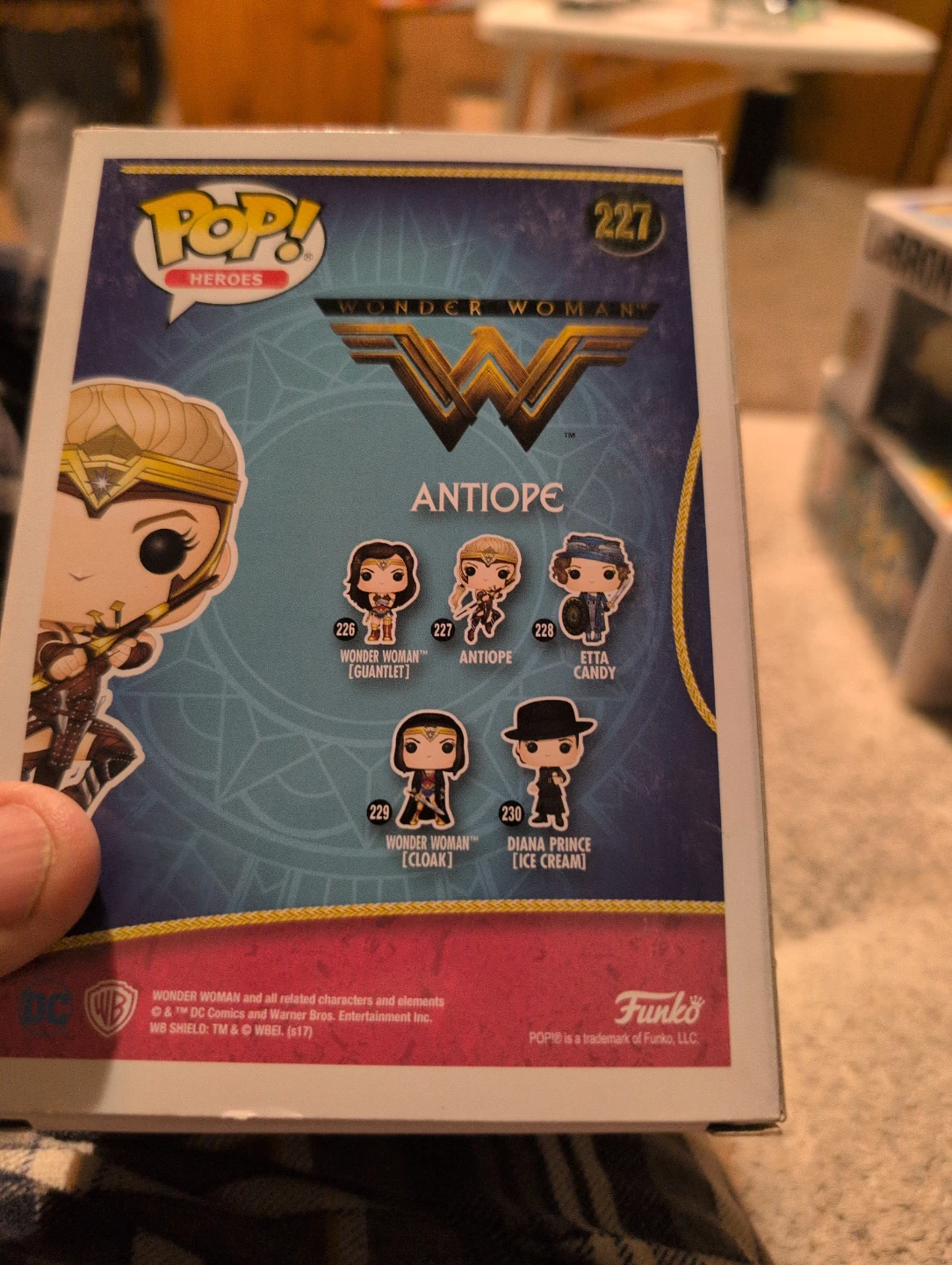 Funko Pop! Wonder Woman Antiope #227 Vinyl Figure - photo 2