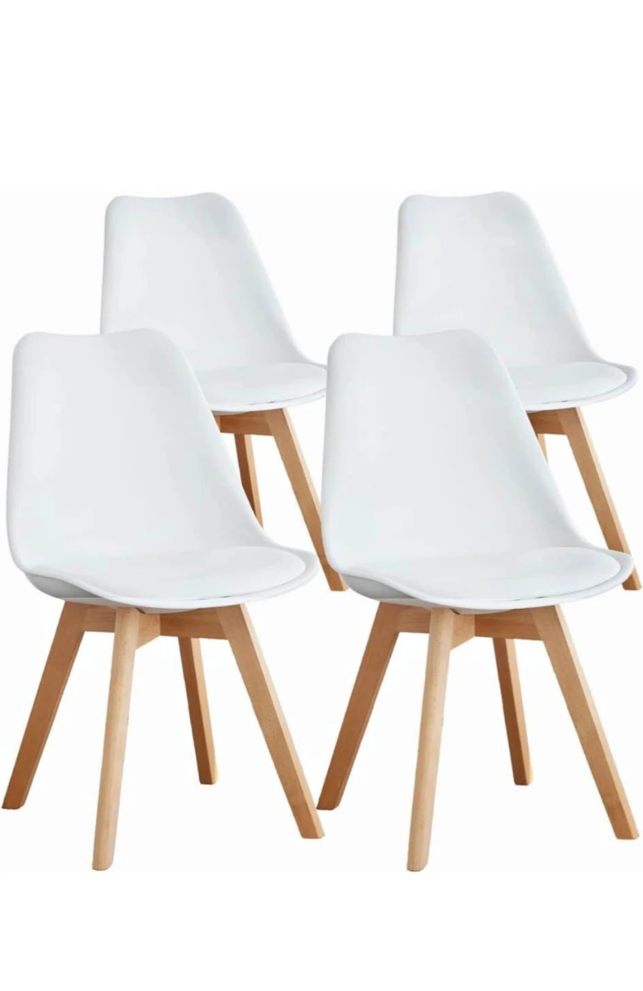 Set of 4 dining chairs only great condition - photo 3