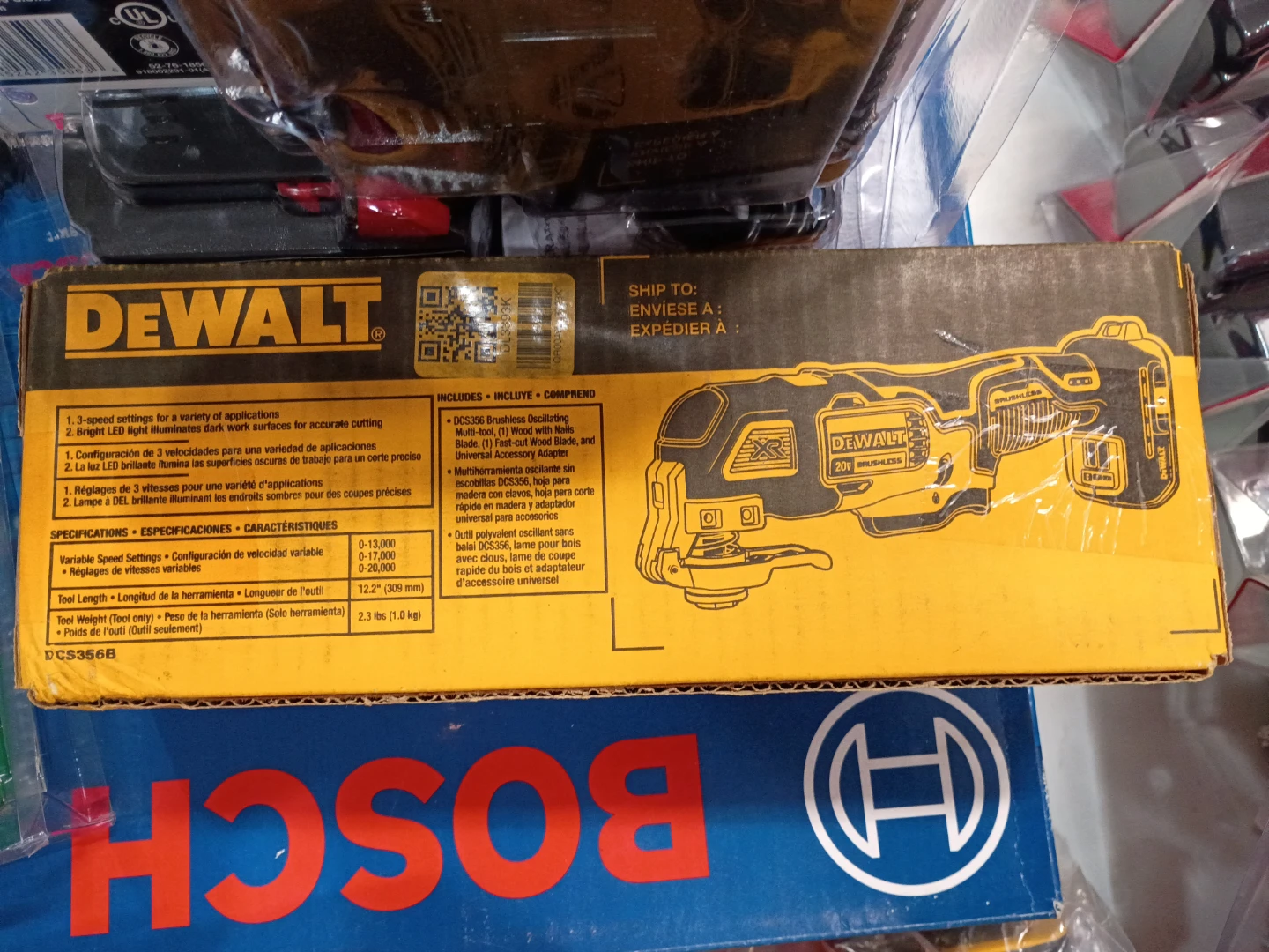 DeWalt DCS356B 20V Brushless Oscillating Multi-Tool