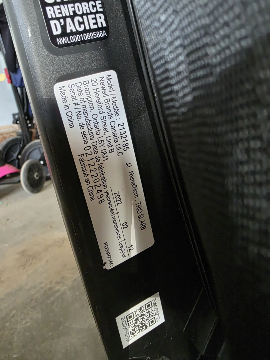 Graco Trio LX Child Car Seat