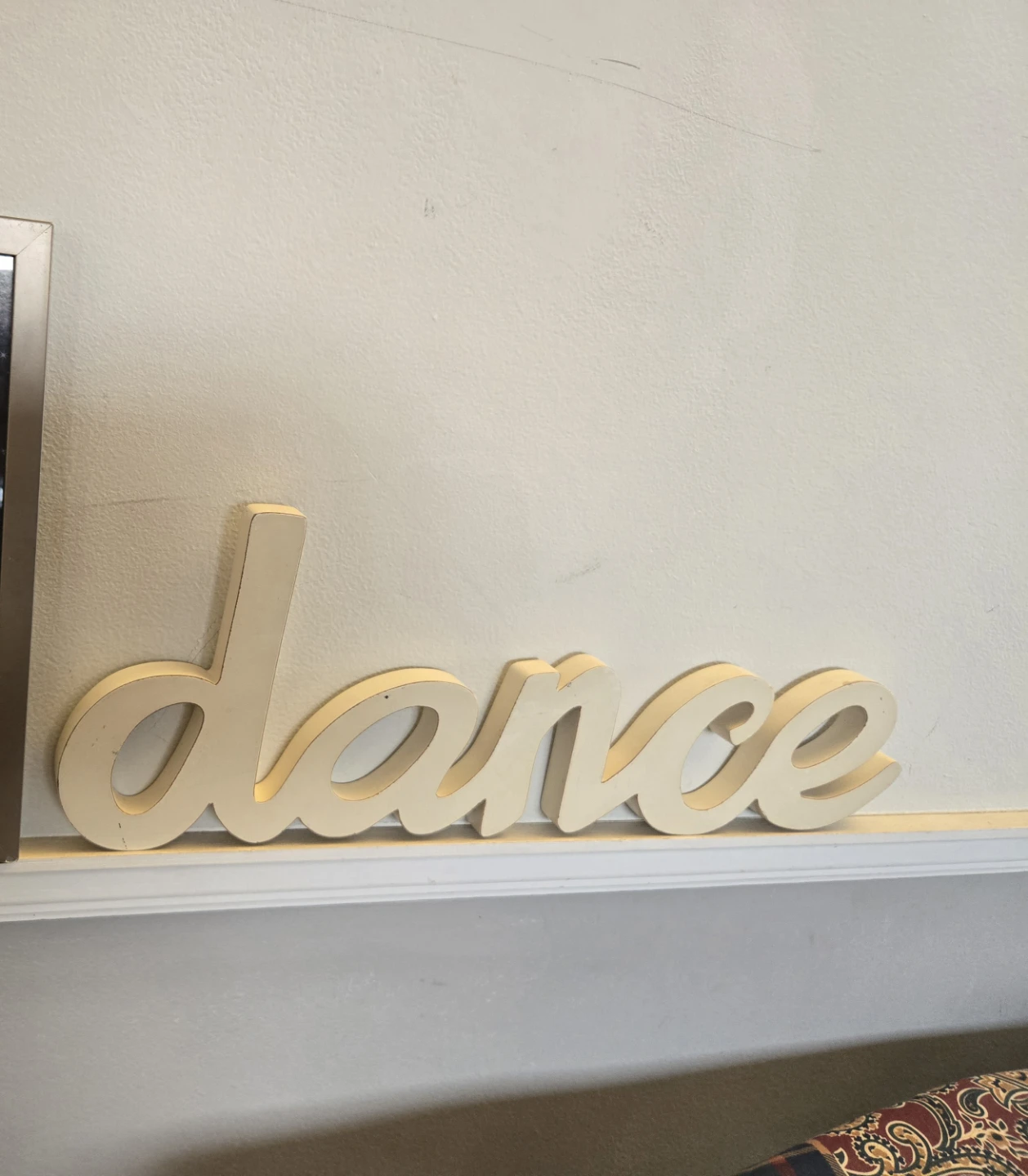 Wooden "dance" Wall Decor