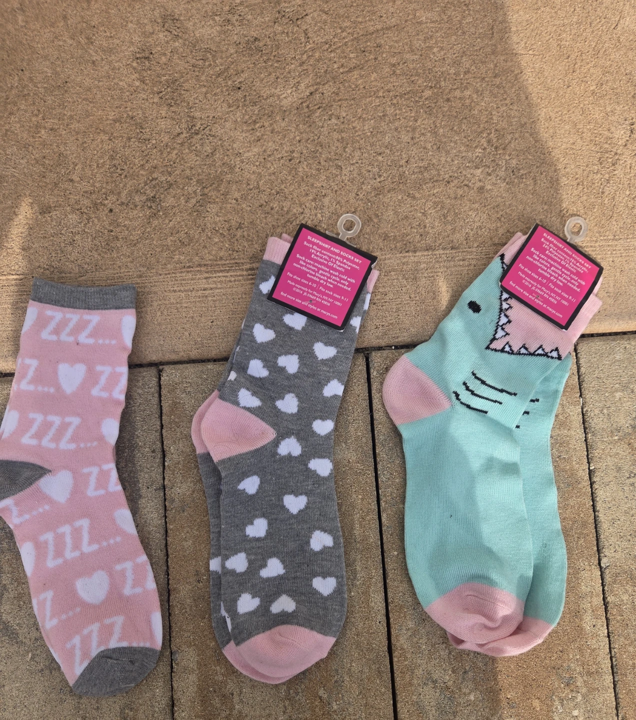 Jenni Intimates Women's Cozy Socks 3-Pack - photo 2