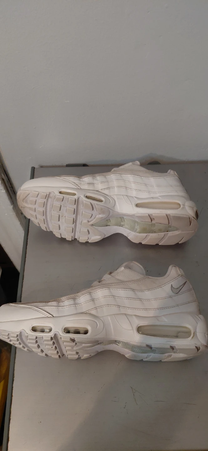 Nike Air Max 95 White Sneakers - photo 2