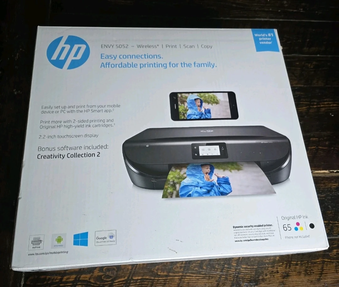 HP ENVY 5052 All-in-One Printer - photo 3
