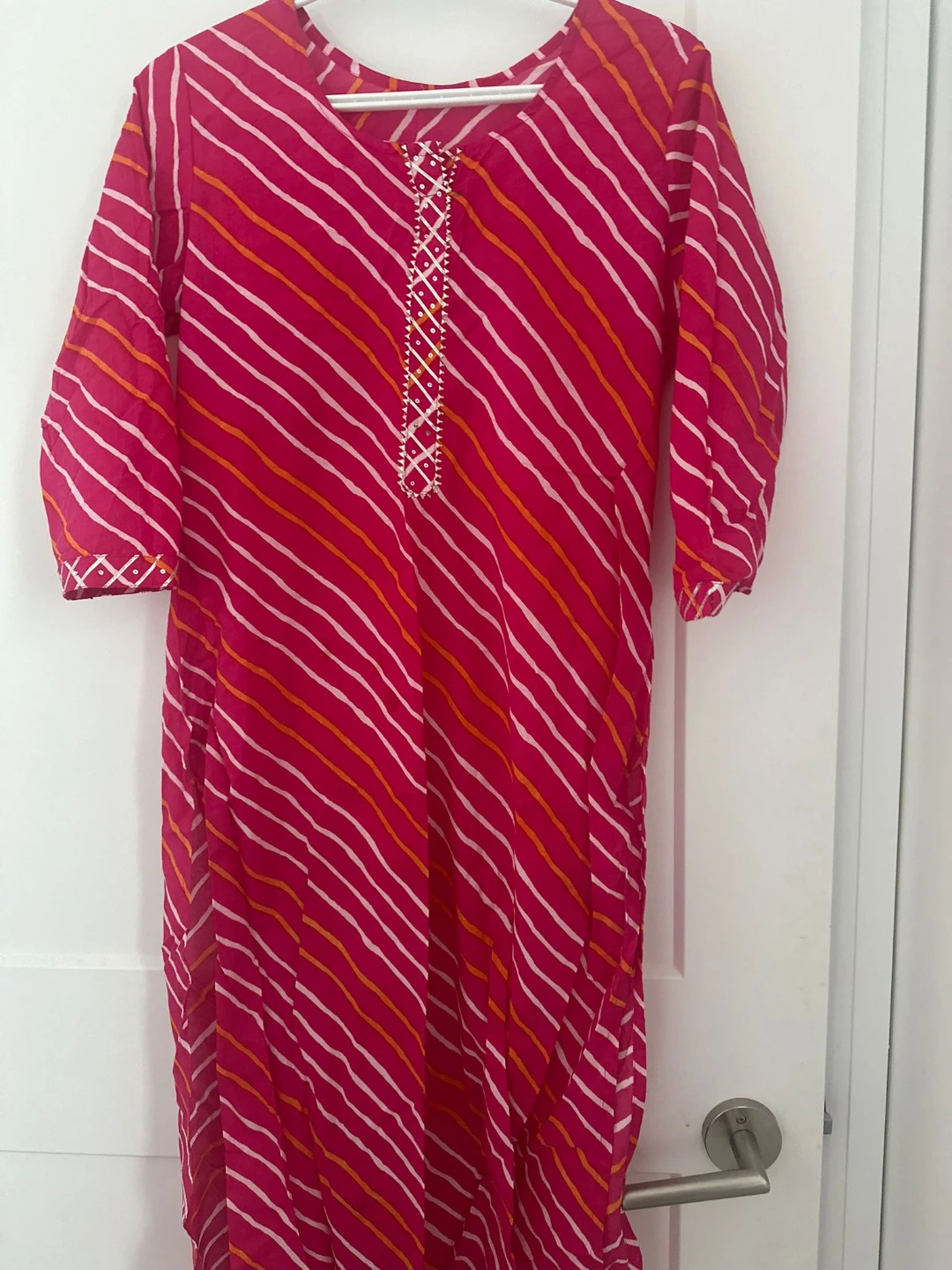 Pink Striped Kurta - photo 2