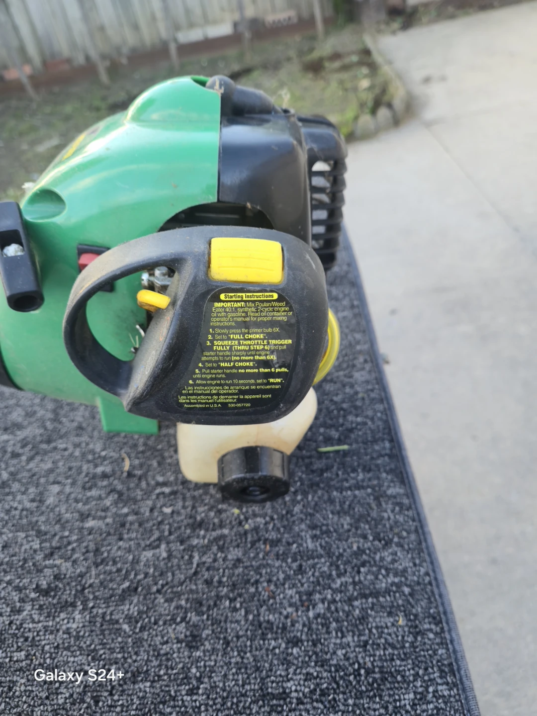 Weed Eater FeatherLite XT90 String Trimmer - photo 4