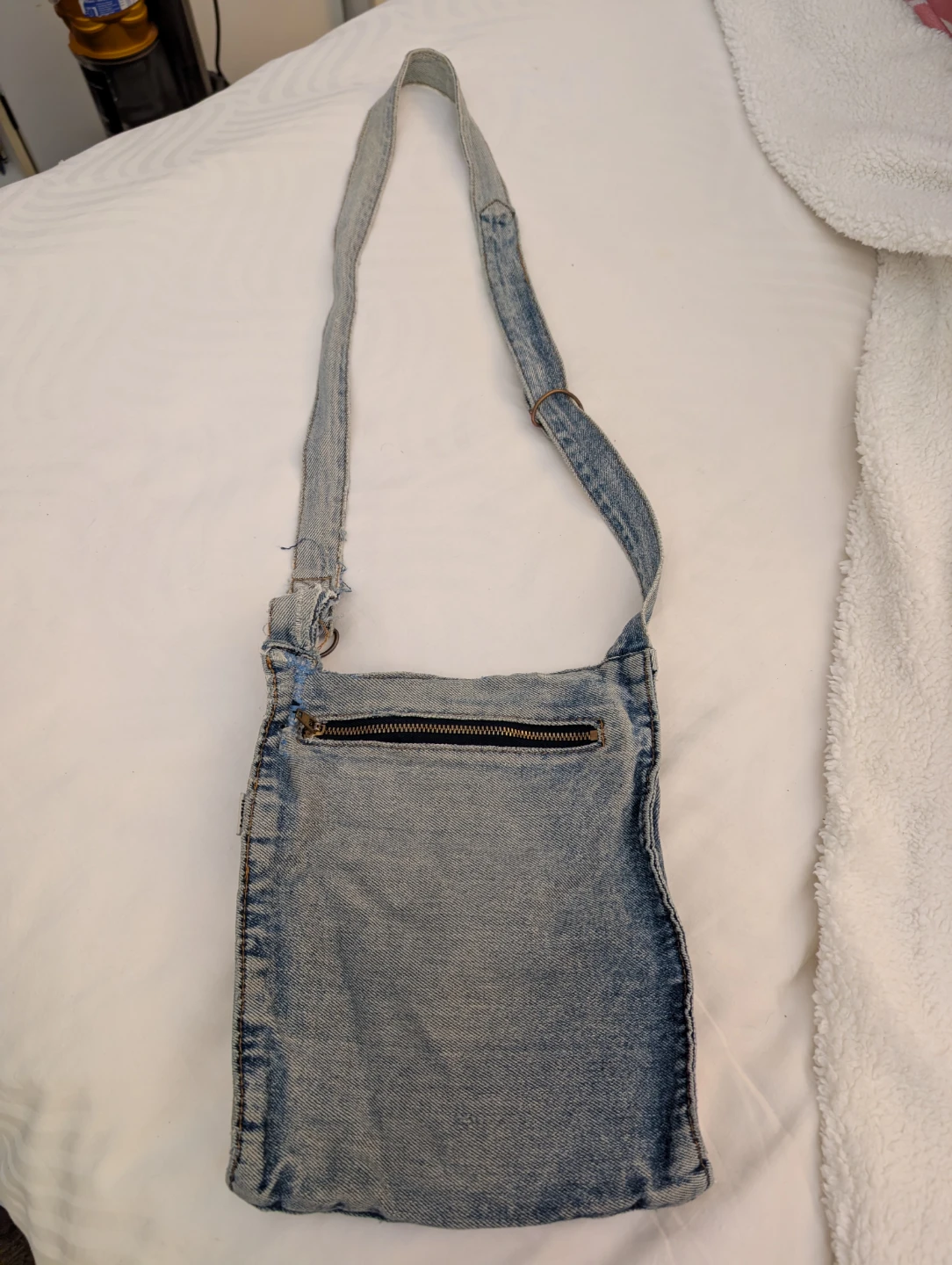 Vintage Mavi Jeans Denim Crossbody Bag - photo 2
