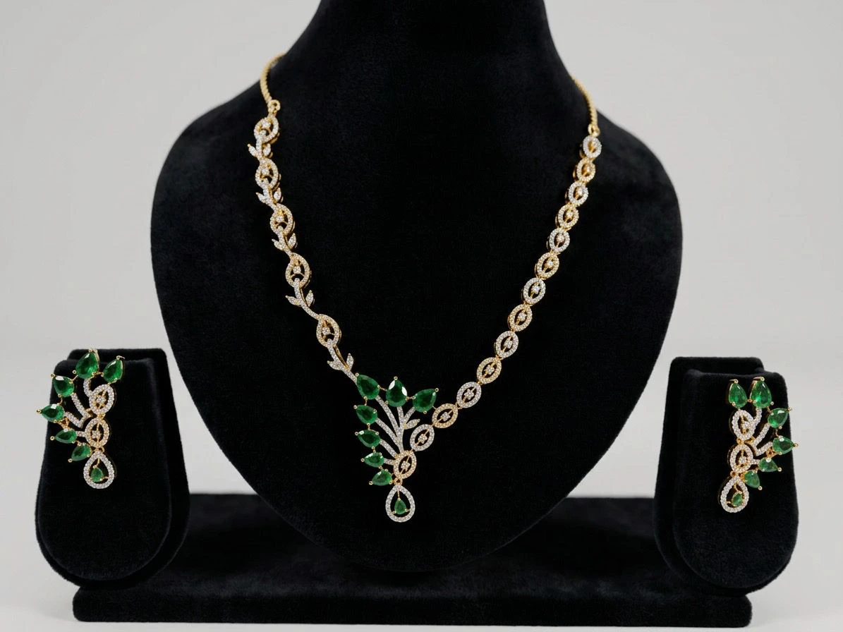 Gold-tone necklace and earring sets - photo 2