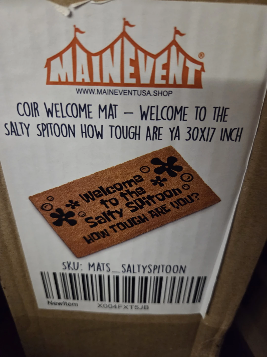 Mainevent Coir Welcome Mat - 30x17 Inch - photo 2