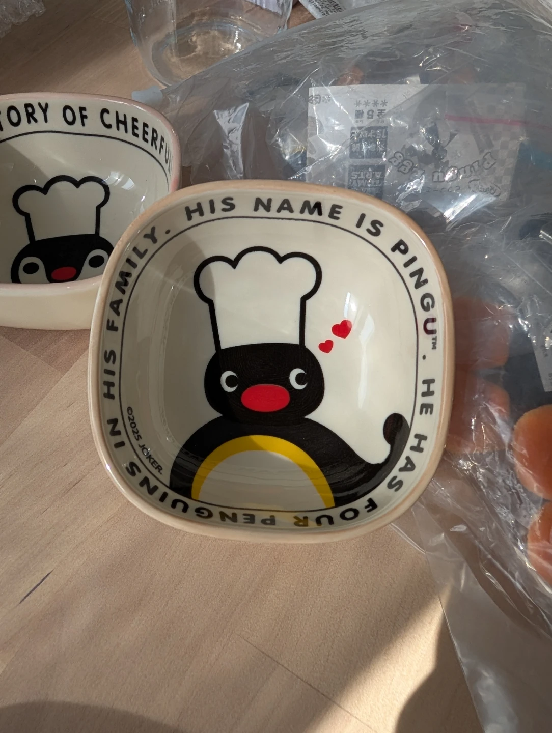 New Pingu Ceramic Bowl - Set of 2 - photo 3