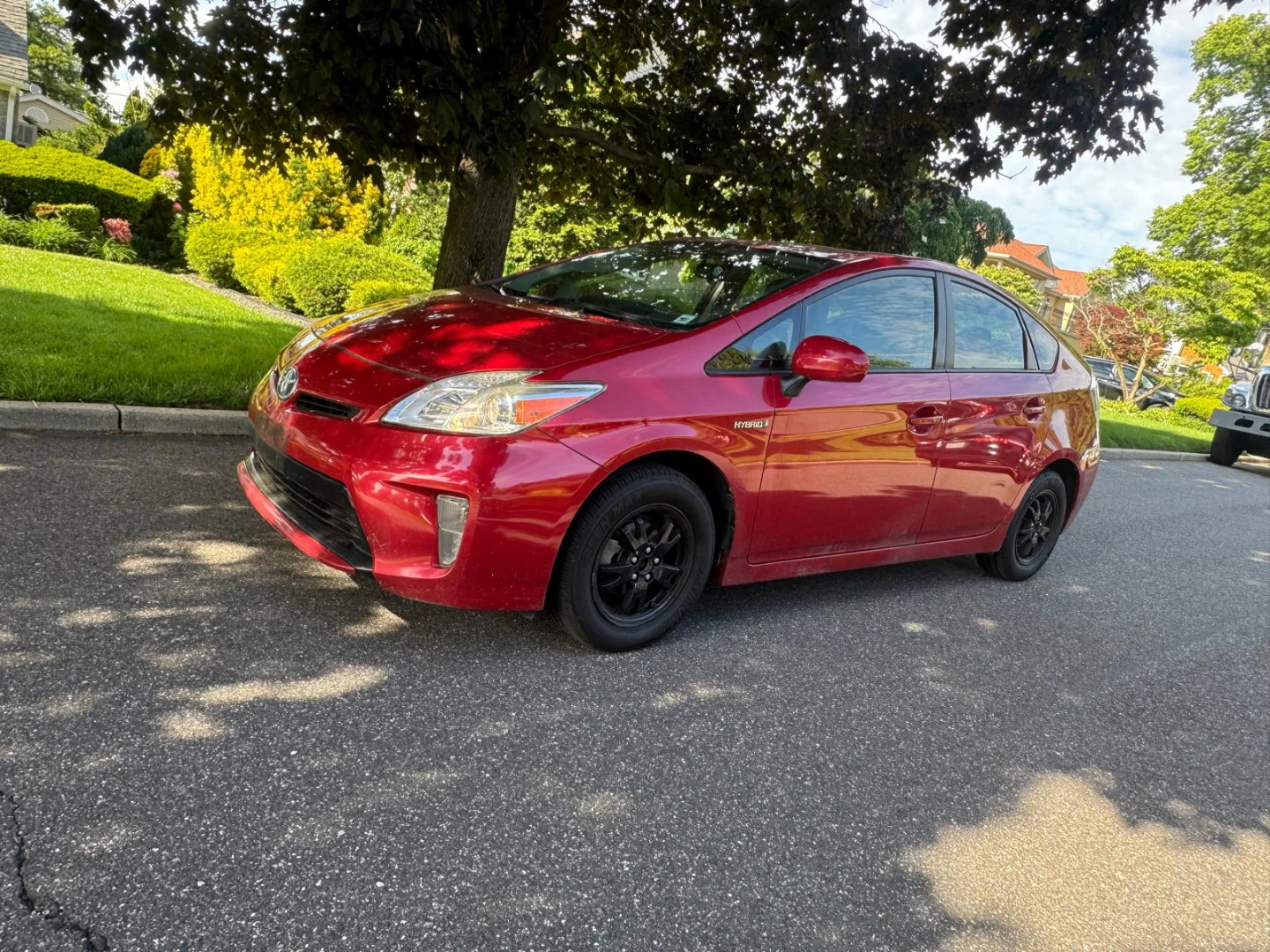 2015 TOYOTA PRIUS HYBRID HATCHBACK 4 DOOR