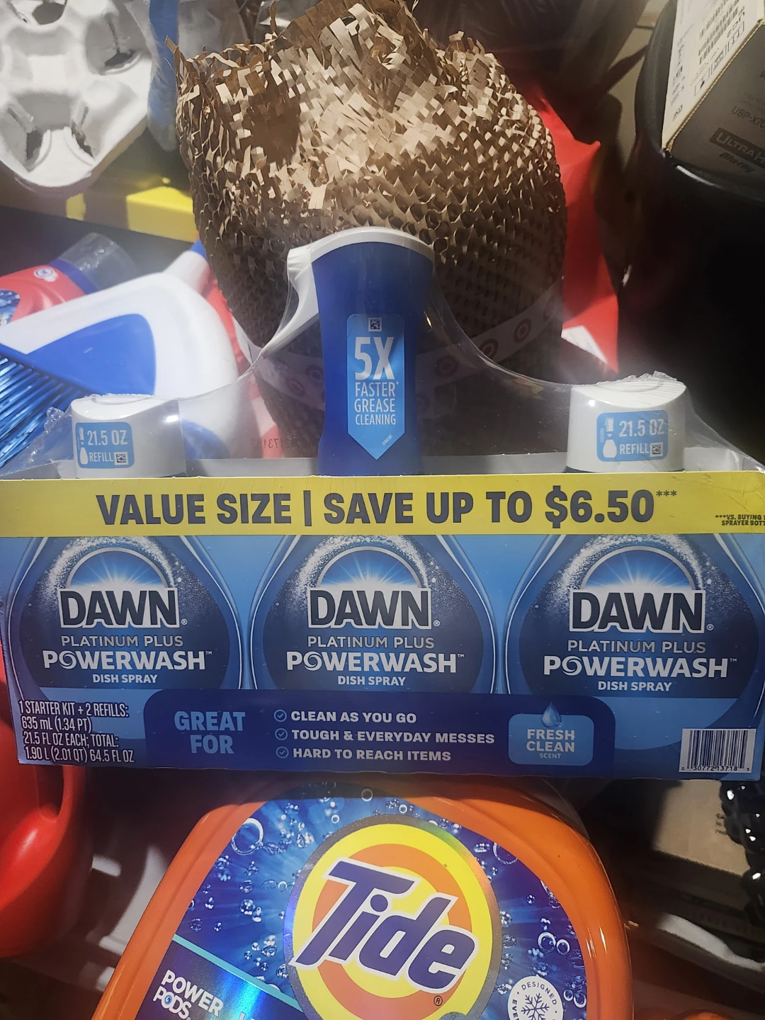 Dawn Platinum Plus Powerwash Dish Spray Value Size