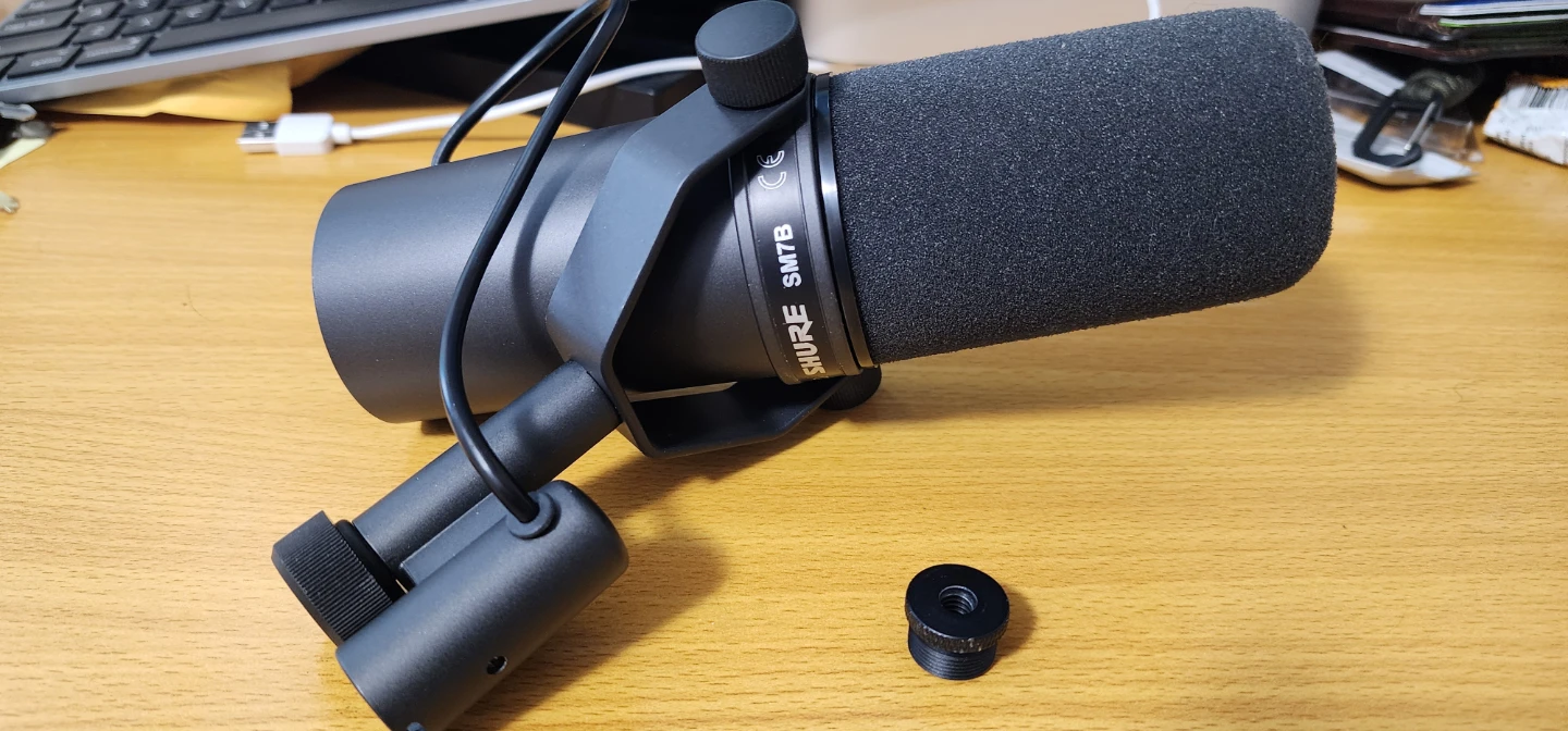 Shure SM7B Cardioid Dynamic Microphone