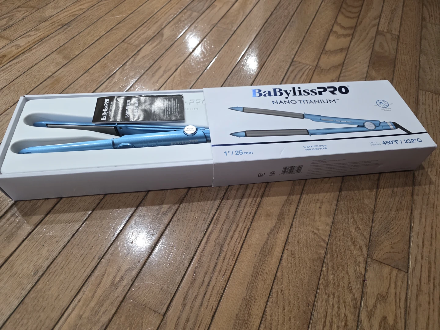 BaBylissPRO Nano Titanium 1" U-Styler Iron - photo 3