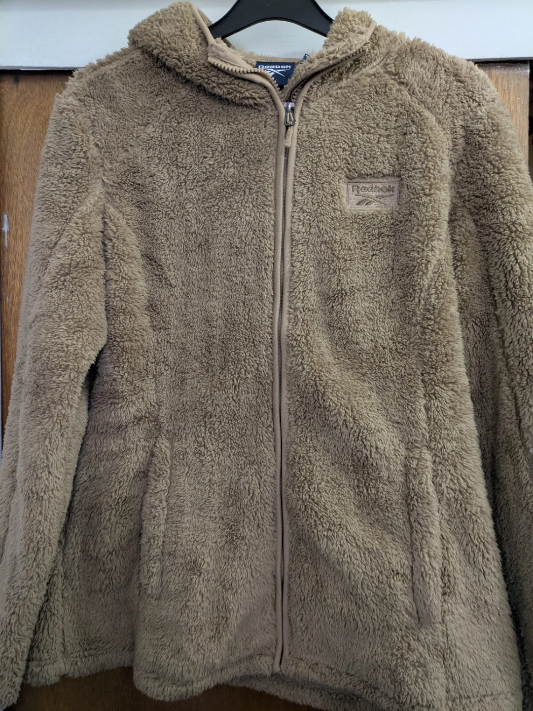 Reebok Fuzzy Fleece Full Zip Hoodie Jacket - Medium - photo 3