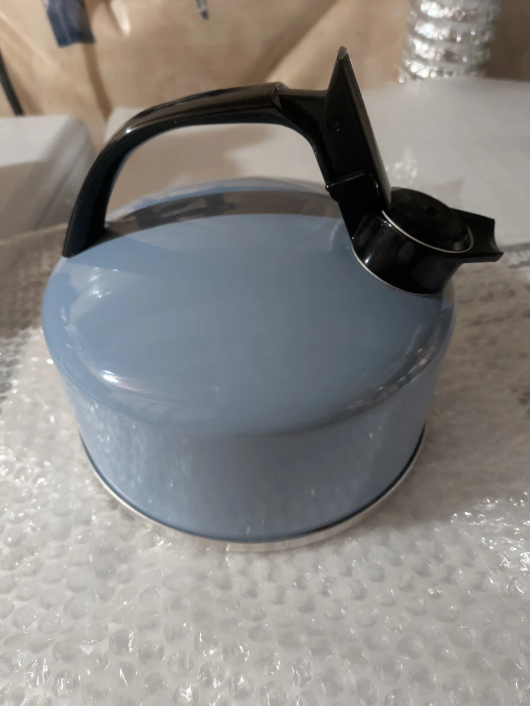 Regal Blue whistling Kettle