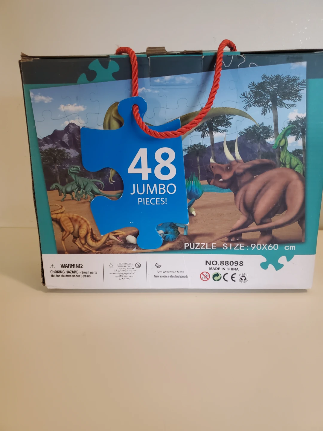 Dinosaur Jumbo Floor Puzzle...35" x 23.5" - photo 2