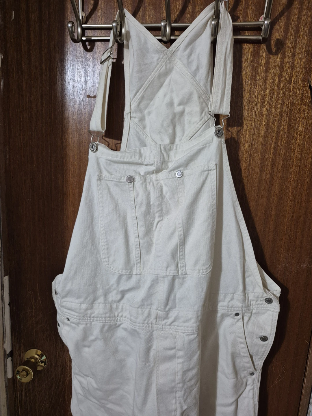 3XL size: H&M White Relaxed Fit Overalls - photo 2
