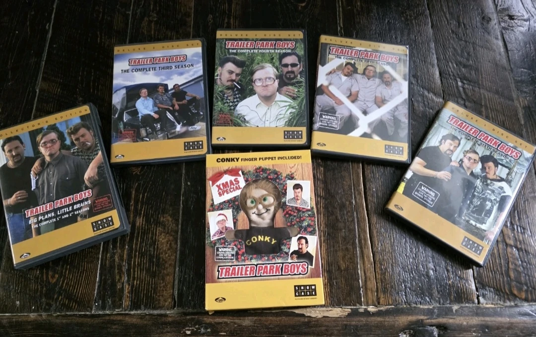 Trailer Park Boys Complete Season 1-6 ,Xmas Special & puppet
